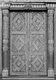 Tanzania / Zanzibar: An ornate door in the Sultan's Palace decorated with the shahada or Islamic declaration of faith, early 20th century